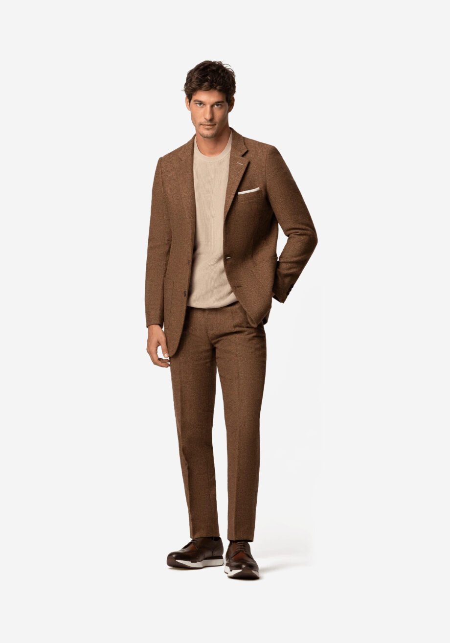 Brown Winter Suit